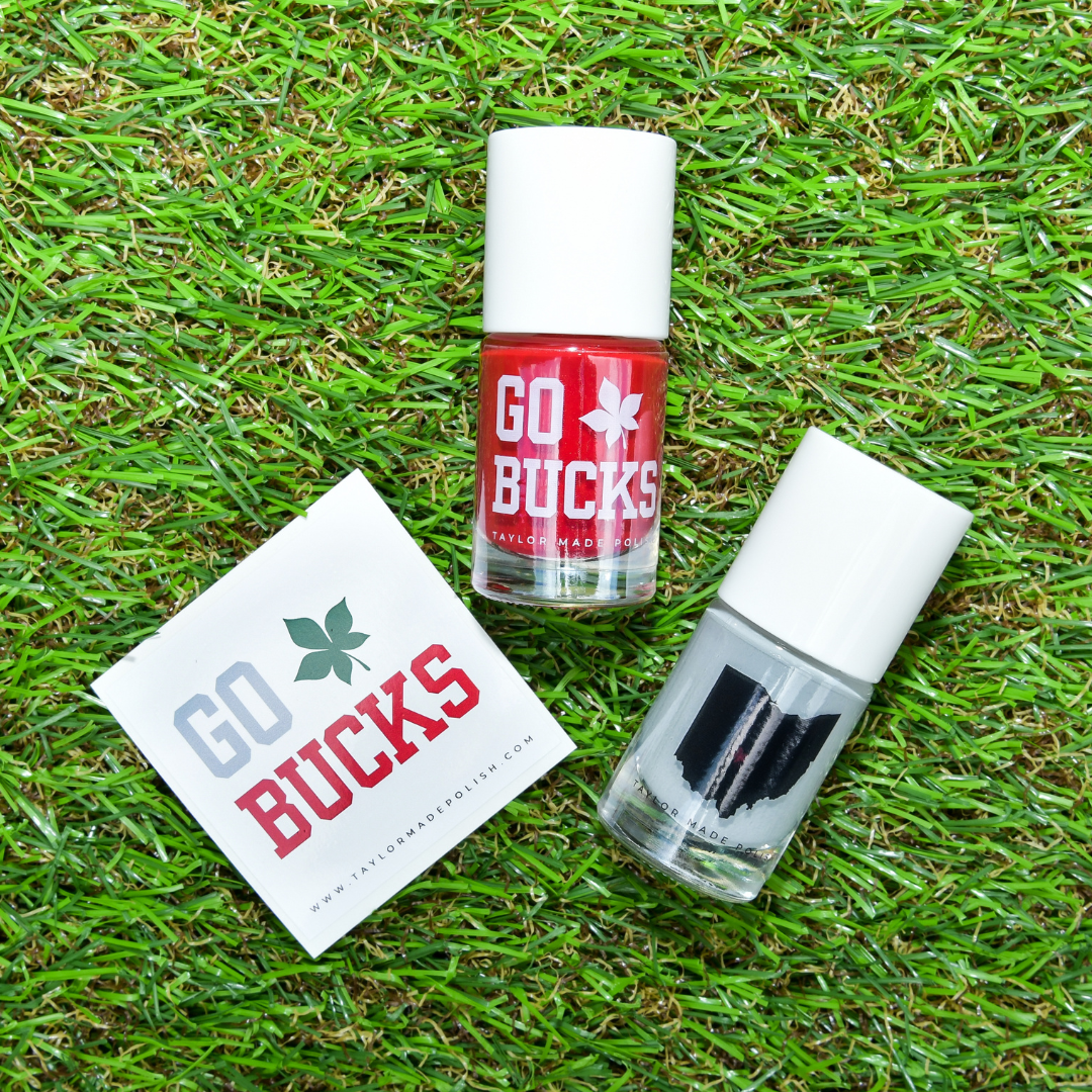 Ohio State Buckeyes Game Day Nail Polish Set - 2 Pack