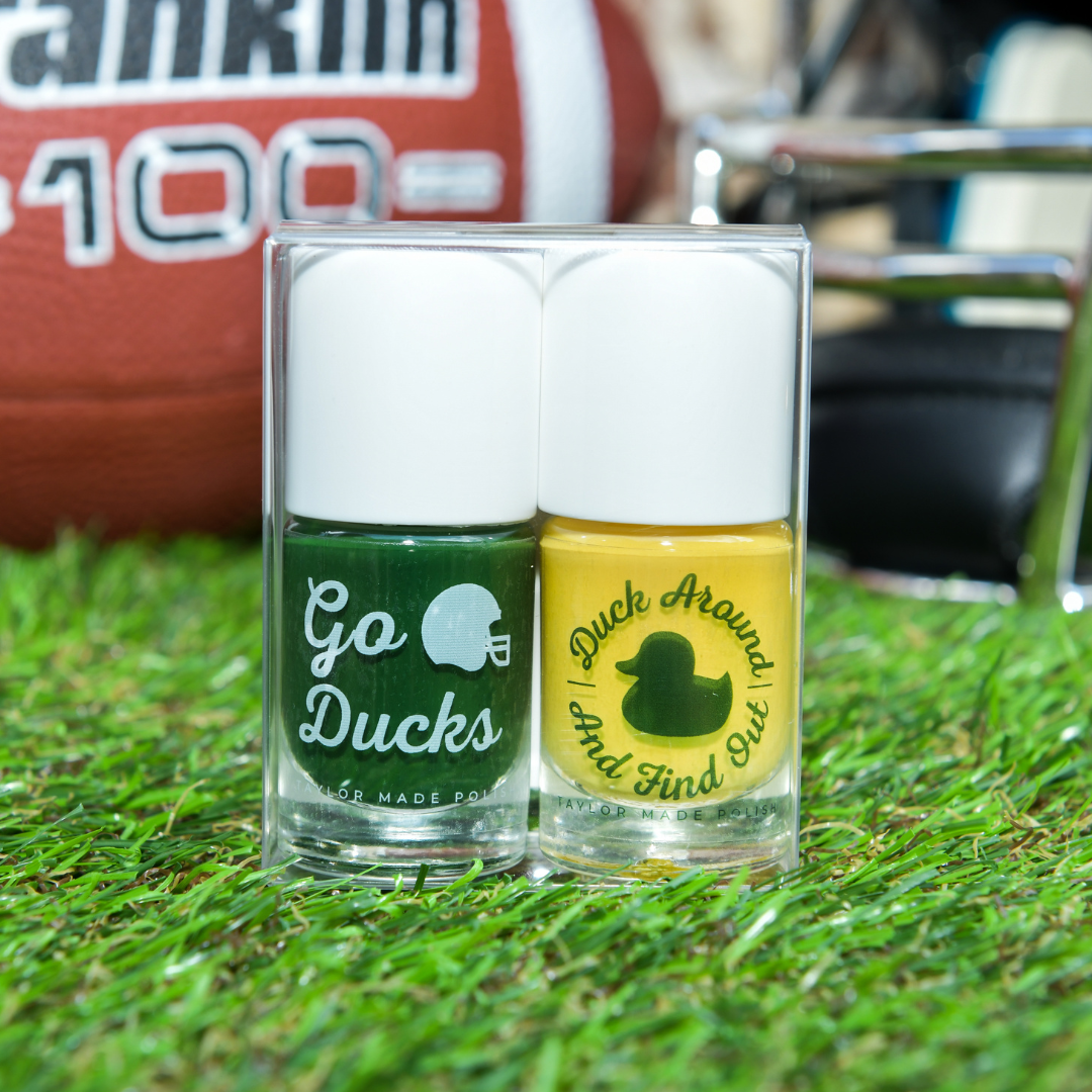 University of Oregon Ducks Game Day Nail Polish Set - 2 Pack