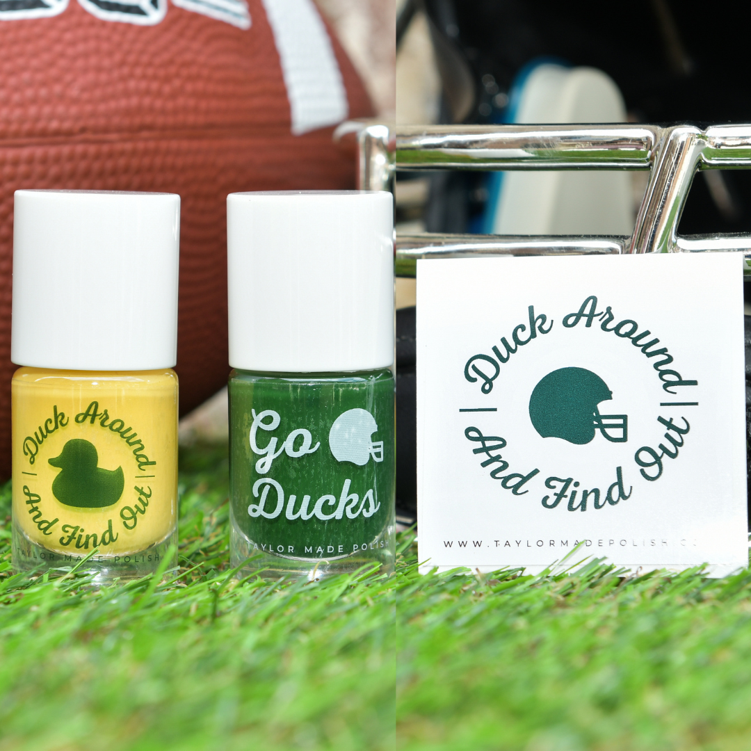 University of Oregon Ducks Game Day Nail Polish Set - 2 Pack