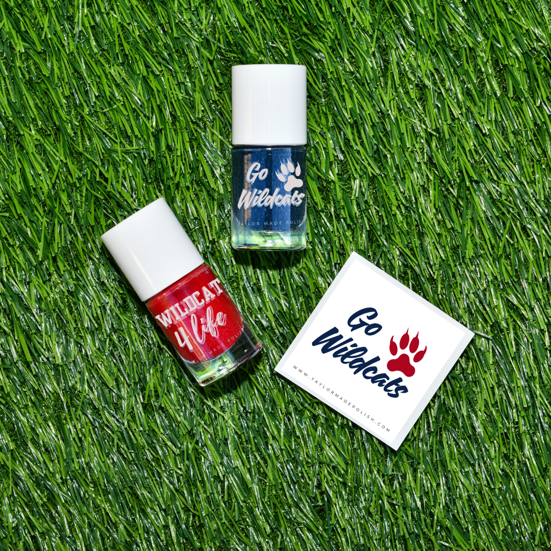 Arizona Wildcats Game Day Nail Polish Set - 2 Pack