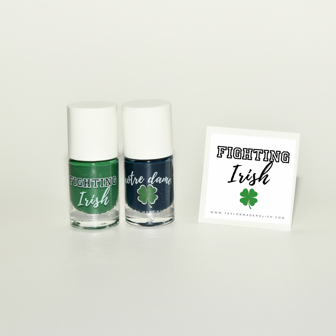 Fighting Irish Game Day Nail Polish Set - 2 Pack