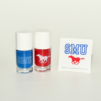 SMU Game Day Nail Polish Set - 2 Pack