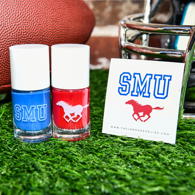 SMU Game Day Nail Polish Set - 2 Pack