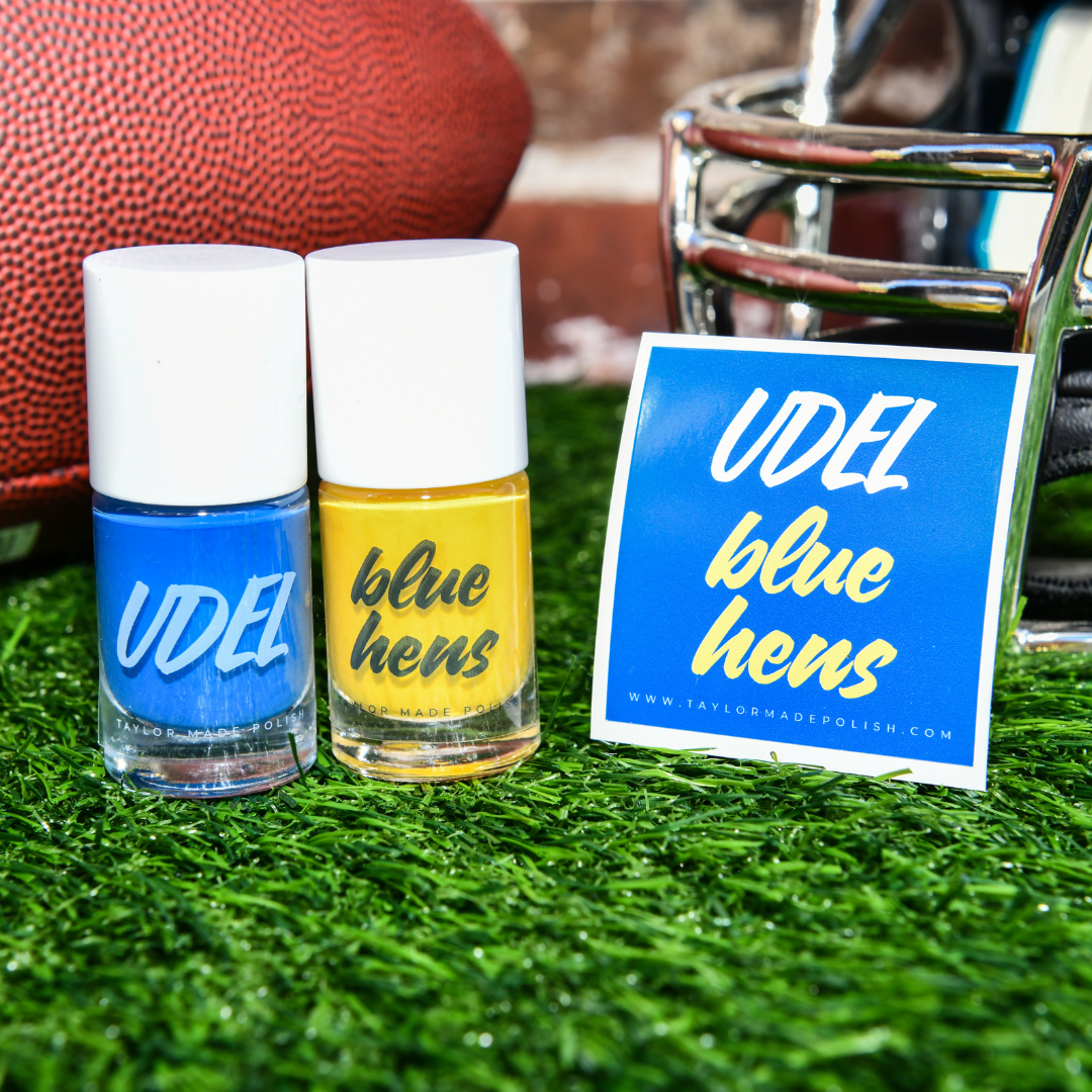 Univ of Delaware Game Day Nail Polish Set - 2 Pack