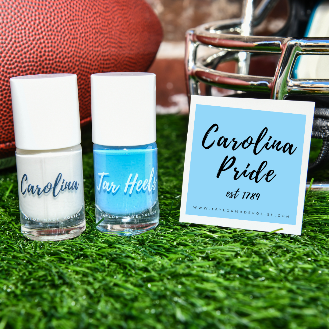 UNC Game Day Nail Polish Set - 2 Pack