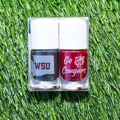 WSU Game Day Nail Polish Set - 2 Pack